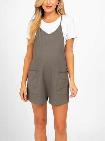 Lasora™ Oversized Pregnancy Jumpsuit Short